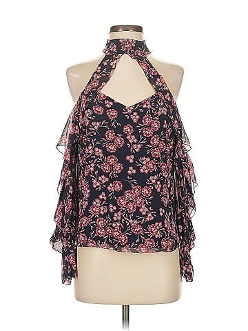 Intermix Sleeveless Silk Top (view 1)