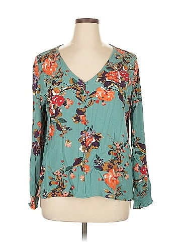 Market and Spruce Long Sleeve Blouse (view 1)