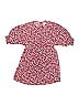 Zara Kids 100% Viscose Floral Red Dress Size 9 - photo 1