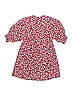 Zara Kids 100% Viscose Floral Red Dress Size 9 - photo 2