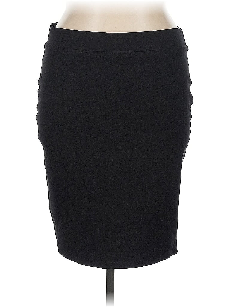 Pre-owned Torrid Formal Skirt In Black