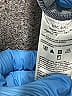 Giorgio Armani 100% Cotton Solid Blue Gray Blazer Size 8 - photo 7