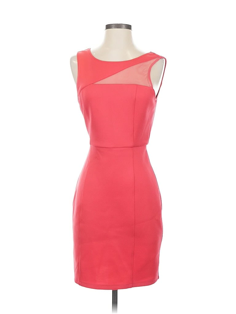 Pre-owned Guess Cocktail Dress In Red