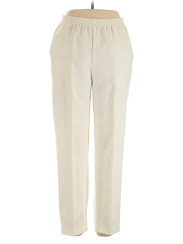 Pre-owned Jantzen Casual Pants In White