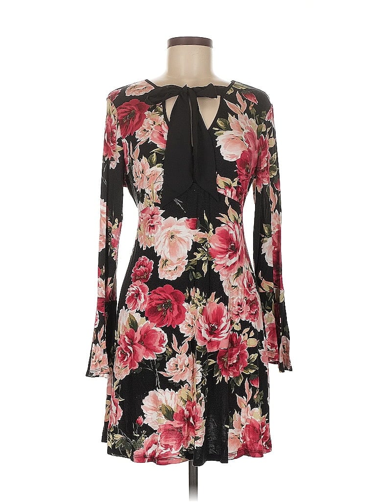 Pre-owned Xhilaration Cocktail Dress In Black