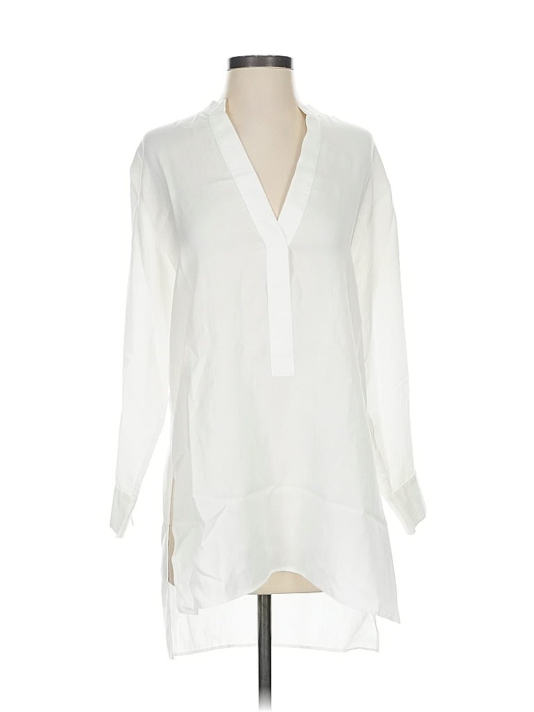 Click to view more detailed imagery on our partner's website Pre-owned Zara 3/4 Sleeve Blouse In White