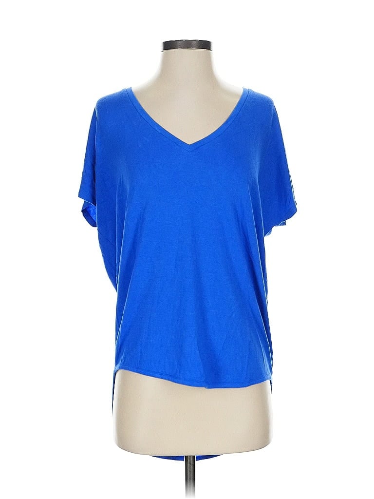 Pre-owned Express One Eleven Short Sleeve T-shirt In Blue