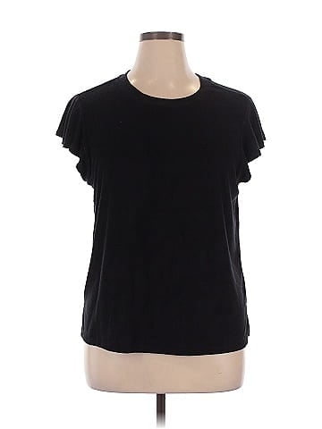 Scoop Short Sleeve Top (view 1)