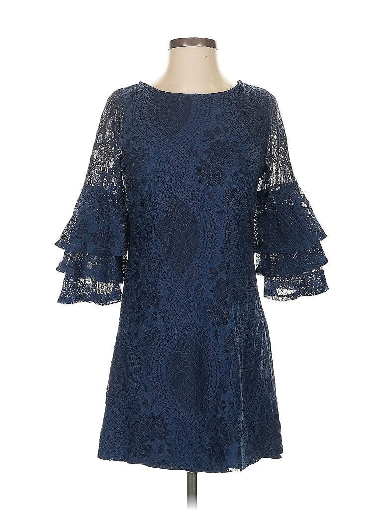 Pre-owned Mi Ami Cocktail Dress In Blue