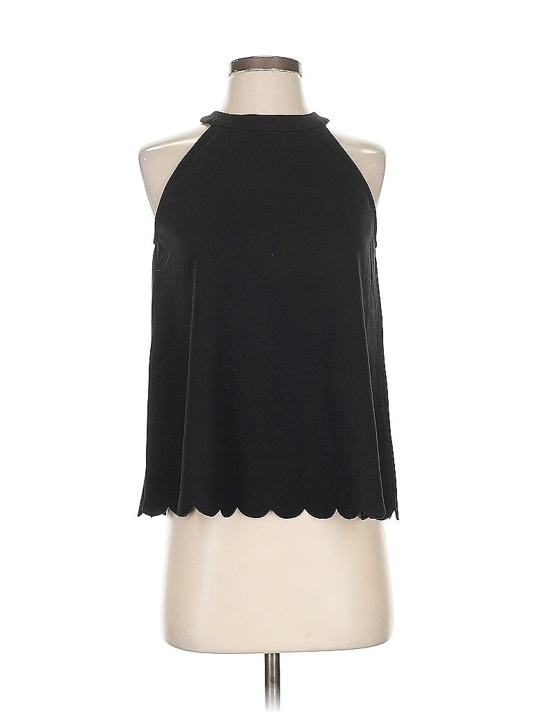 Eri + Ali Black Sleeveless Blouse Size S - photo 1