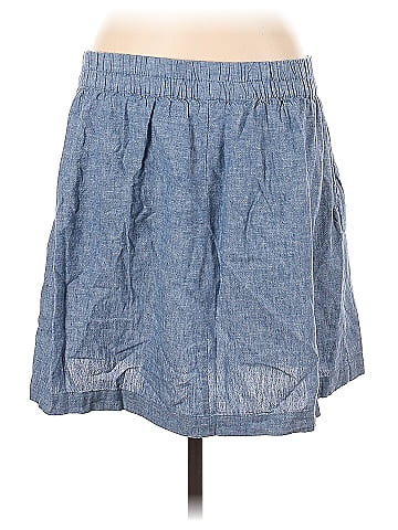 Ann Taylor LOFT Outlet Denim Skirt (view 2)