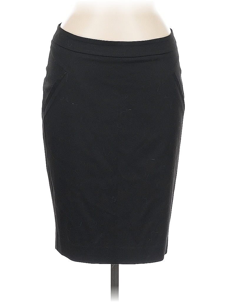 Pre-owned Bebe Formal Skirt In Black