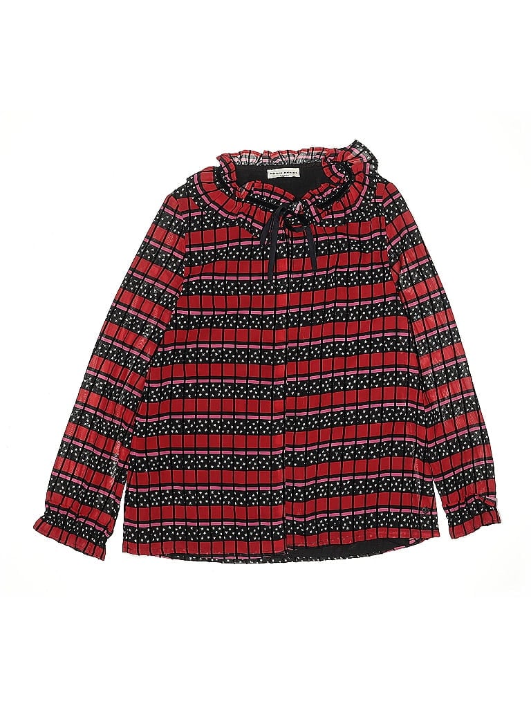Click to view more detailed imagery on our partner's website Pre-owned Sonia Rykiel Kids' Long Sleeve Button Down Shirt In Red