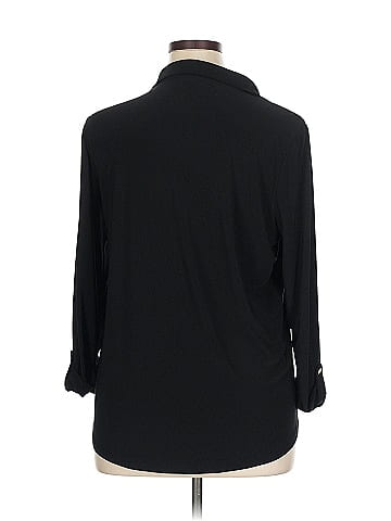 Jones New York Signature Long Sleeve Blouse (view 2)