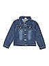 One Step Up Blue Denim Jacket Size 6X - photo 1