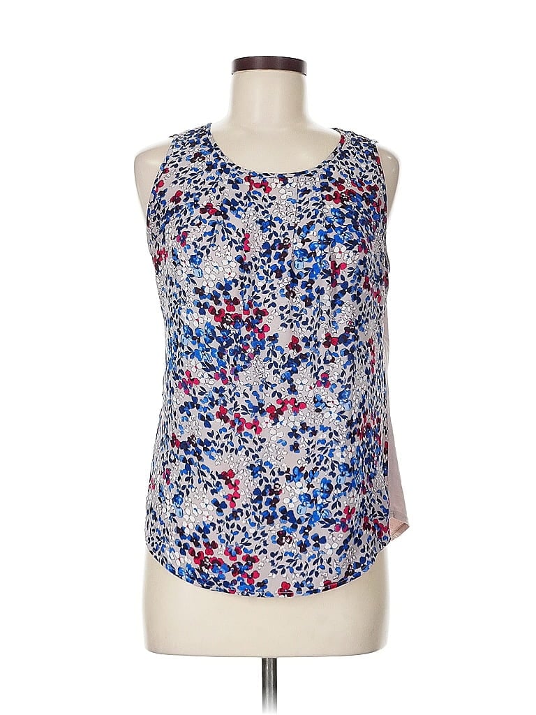 ANN TAYLOR FACTORY Pre-owned Sleeveless Blouse In Blue