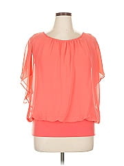 Jm Collection Short Sleeve Blouse