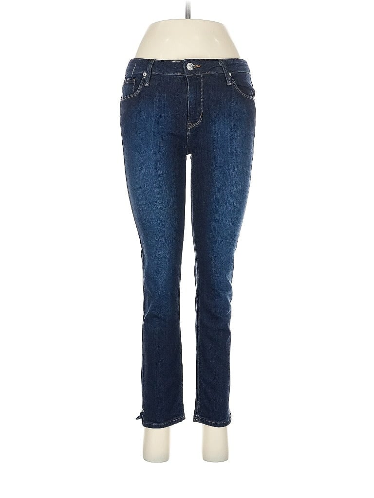 Just Black Hearts Blue Jeans Size 29 waist - photo 1