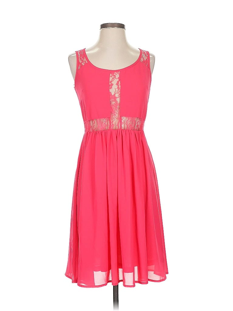 Pre-owned Forever 21 Contemporary Cocktail Dress In Pink