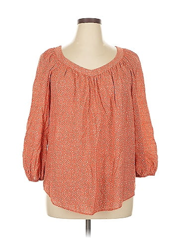 LC Lauren Conrad 3/4 Sleeve Blouse (view 1)