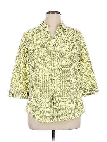 Emily Daniels 3/4 Sleeve Button-Down Shirt (view 1)