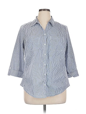 Emily Daniels 3/4 Sleeve Button-Down Shirt (view 1)