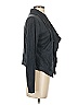 Romeo & Juliet Couture Gray Blue Jacket Size S - photo 4