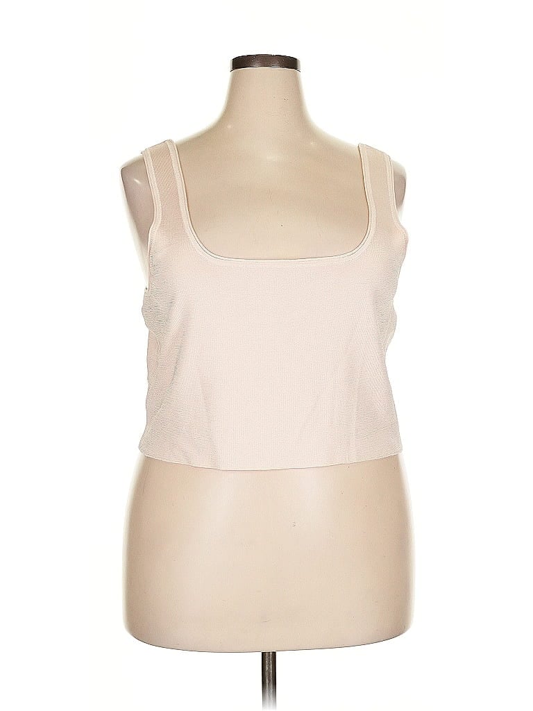 Future Collective Ivory Tank Top Size 3X - photo 1