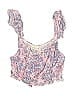 Btween 100% Rayon Pink Tank Top Size 10 - photo 1