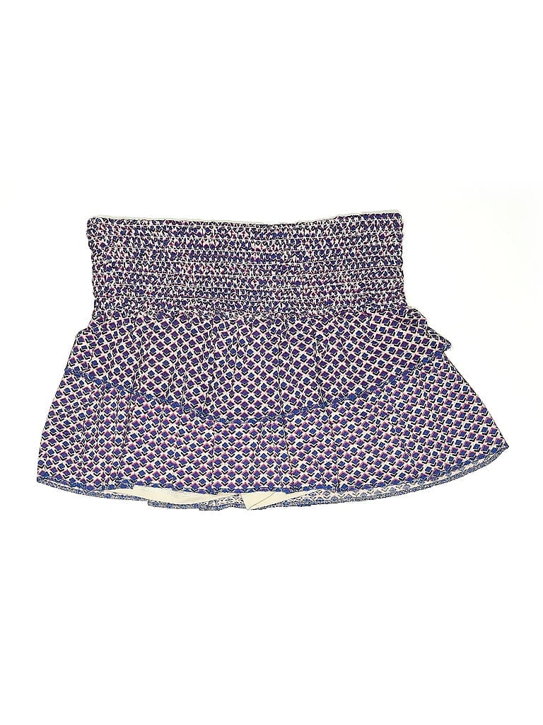 Lucky in Love Hearts Purple Casual Skirt Size M - photo 1