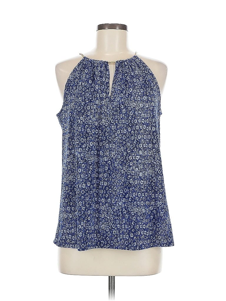 Pre-owned Michael Michael Kors Sleeveless Blouse In Blue
