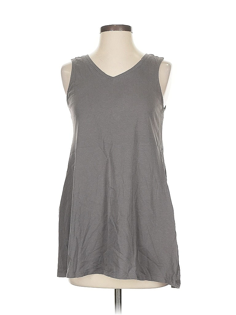 Pre-owned Ny & C Sleeveless T-shirt In Gray