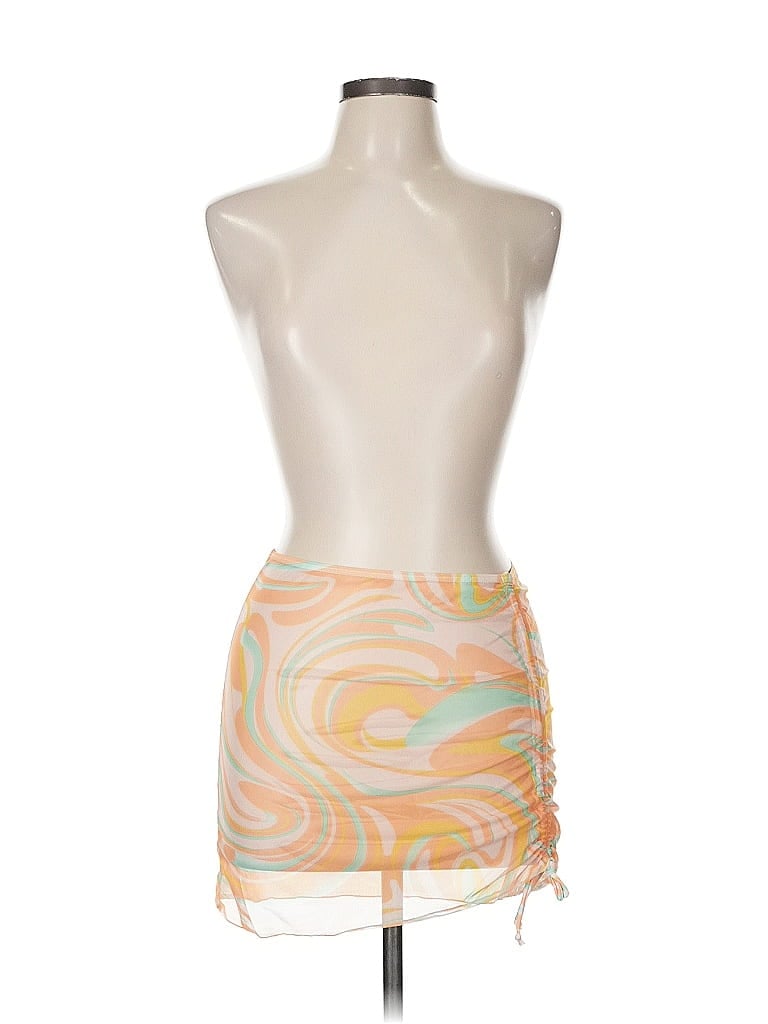 Pre-owned Unbranded Sleeveless T-shirt In Orange