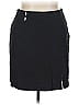 Willi Smith 100% Polyester Solid Black Casual Skirt Size 14 - photo 1