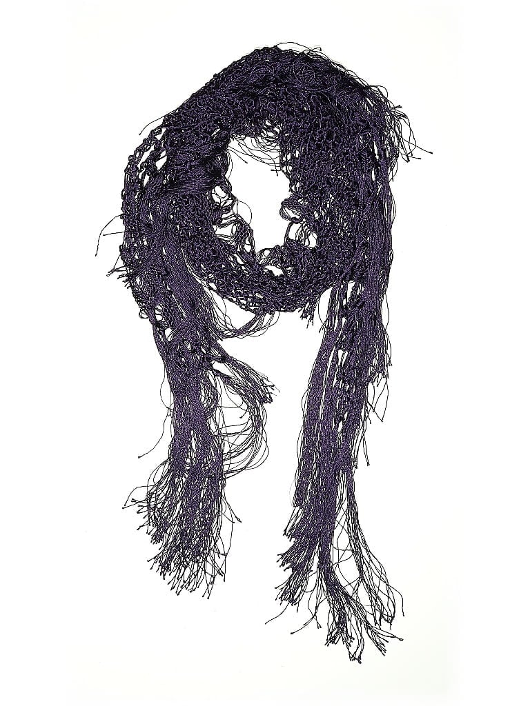 Pre-owned Unbranded Scarf In Purple