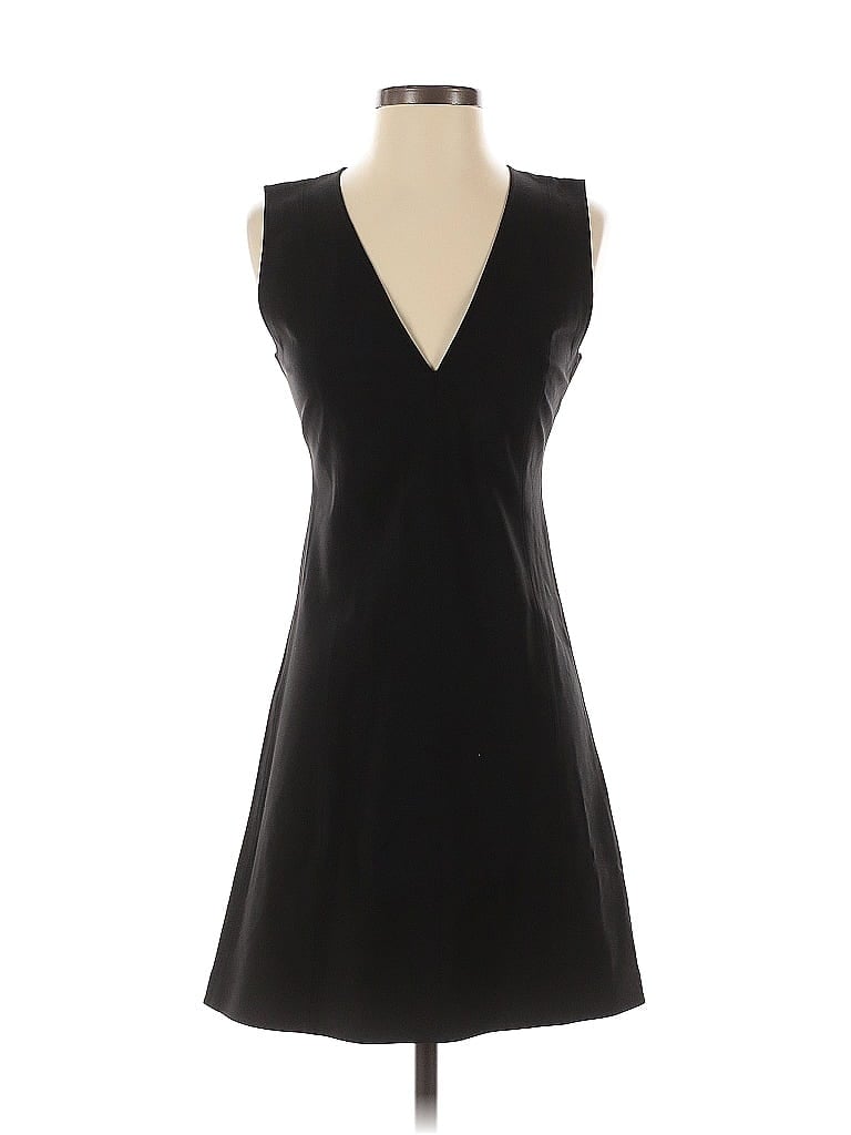 Pre-owned Theory Cocktail Dress In Black