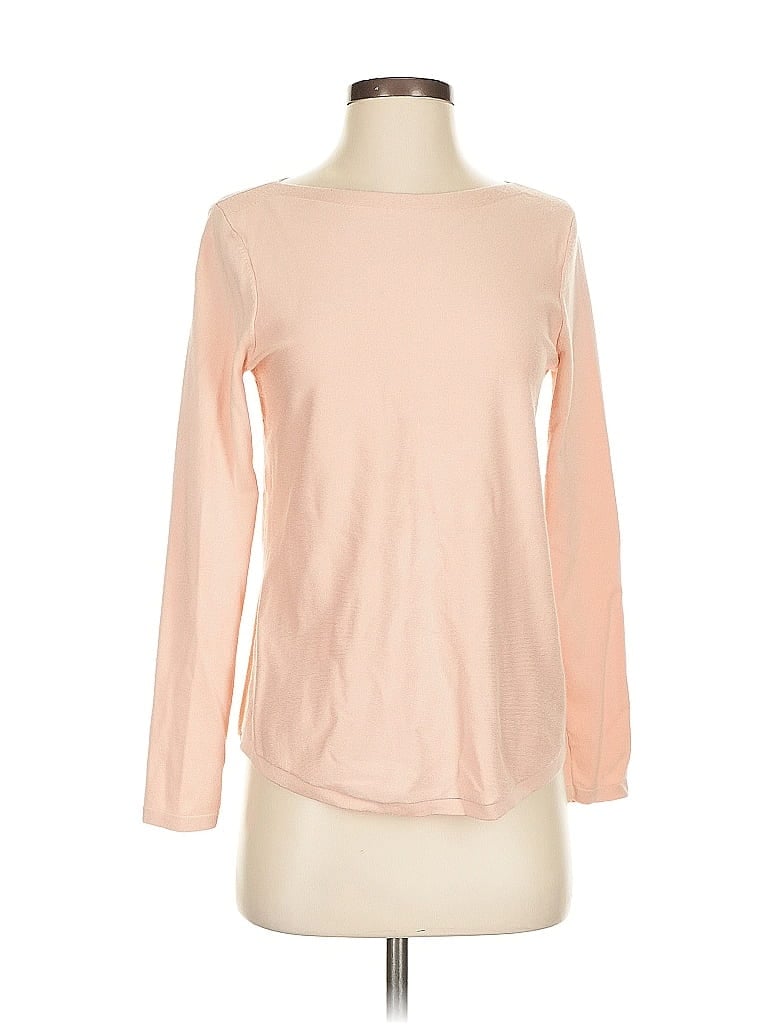 Pre-owned Chico's Pullover Sweater In Pink