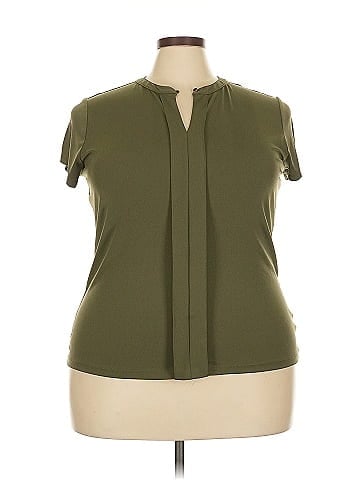 Liz Claiborne Career Short Sleeve Blouse (view 1)