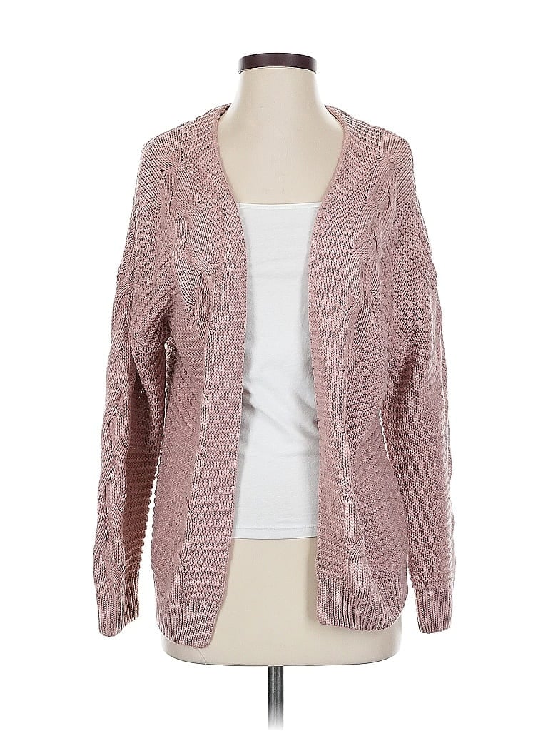 Pre-owned Unbranded Cardigan Sweater In Pink