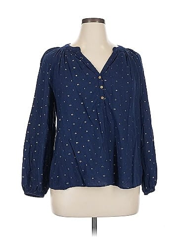 Crown & Ivy Long Sleeve Blouse (view 1)