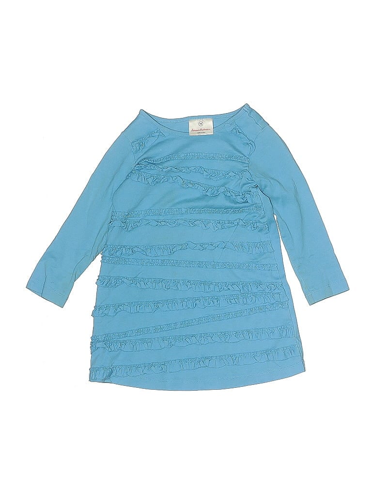 Pre-owned Hanna Andersson Kids' Dress In Blue