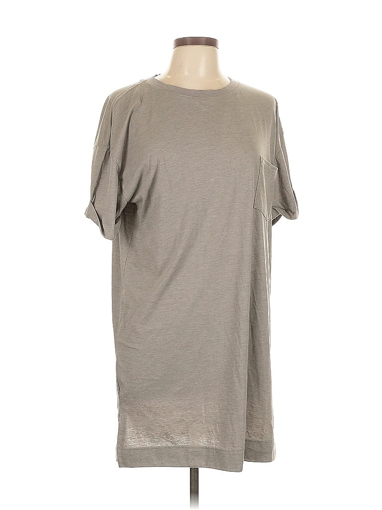 Pre-owned Easy Standard Casual Dress In Gray