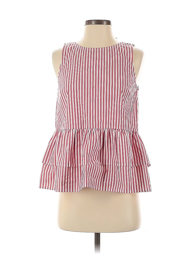 Click to view more detailed imagery on our partner's website Pre-owned Vineyard Vines Sleeveless Blouse In Red