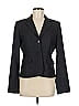 J.Crew 100% Wool Black Blue Wool Blazer Size 6 - photo 1