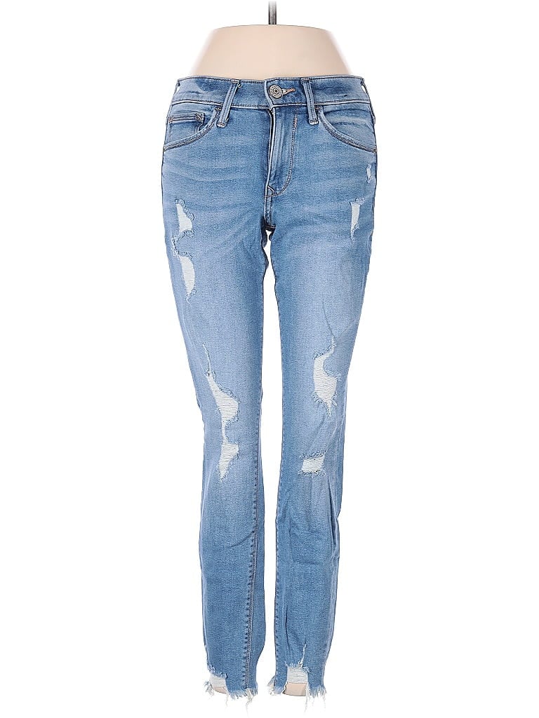 Pre-owned Express Outlet Jeans In Blue
