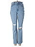 Madewell Hearts Blue Jeans Size 25 waist - photo 1