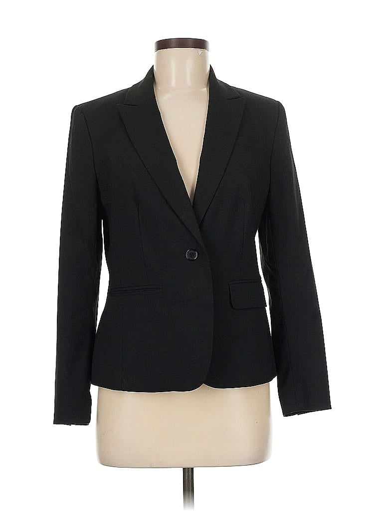Pre-owned Banana Republic Factory Store Blazer Jacket In Black
