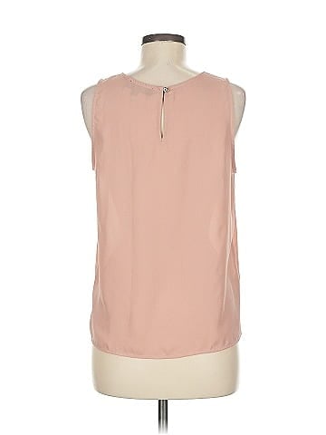 Alice Blue Sleeveless T-Shirt (view 2)