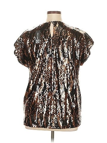 Cable & Gauge Short Sleeve Blouse (view 2)