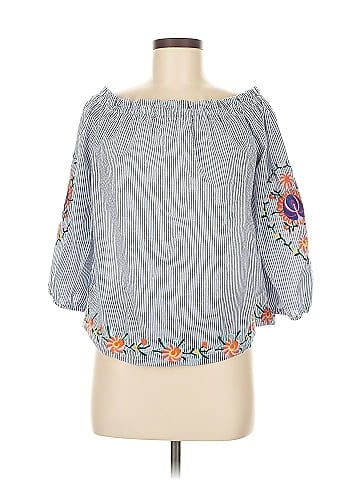 Solitaire 3/4 Sleeve Blouse (view 1)